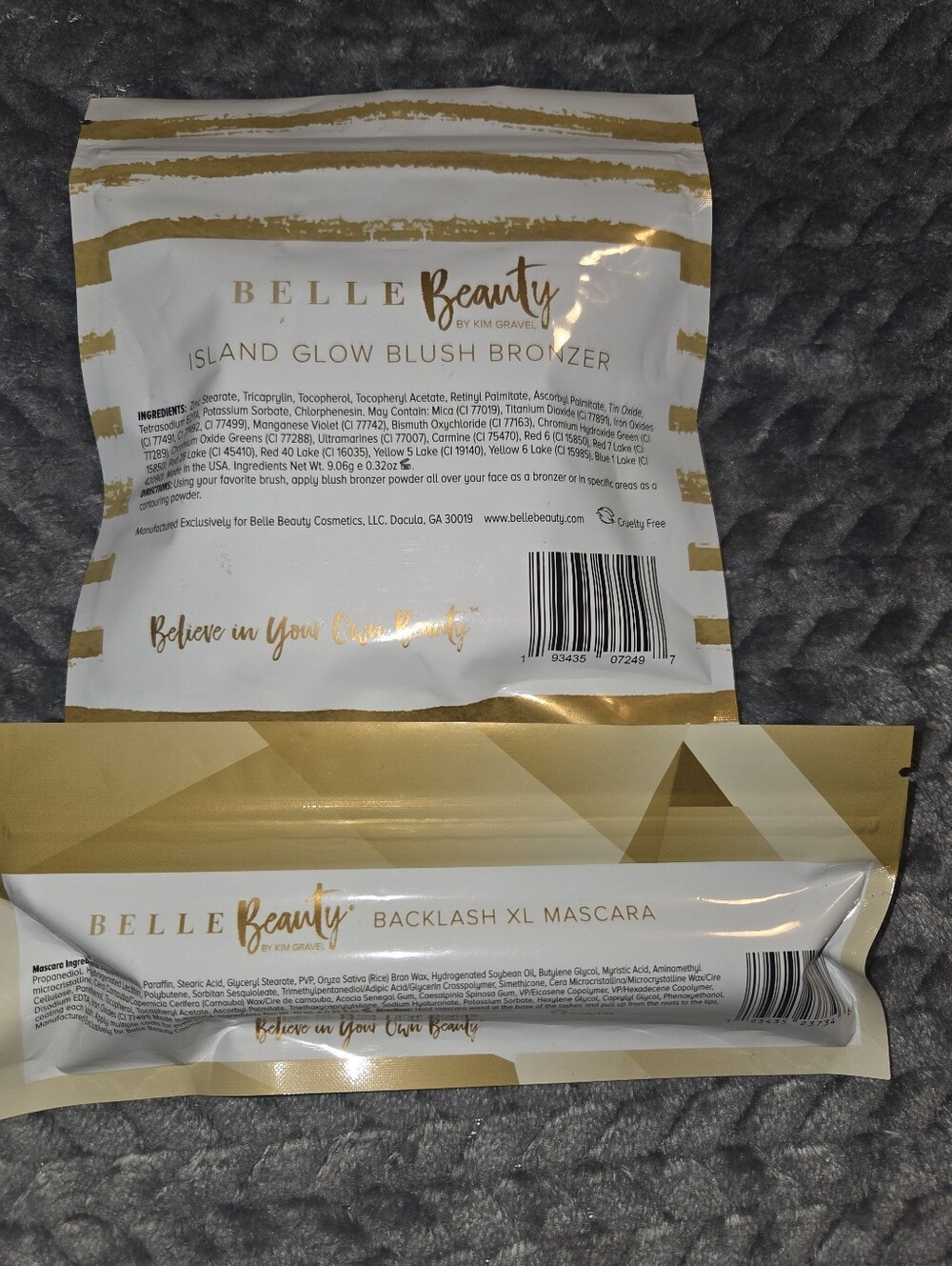Belle Beauty Blushabelle Blush Bronzer& Back Lash XL high-definition Mascara - Picture 7 of 13